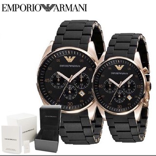 emporio armani couple watch price