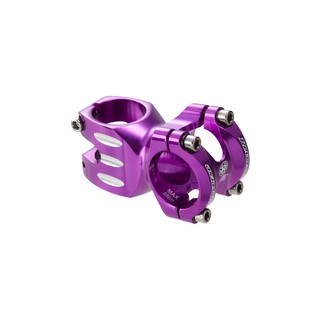 purple mountain bike stem