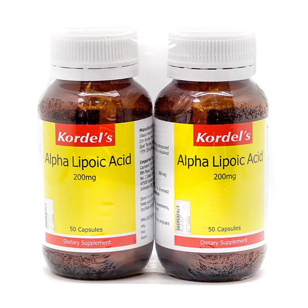 Kordel’s Alpha Lipoic Acid 2 x 50’s