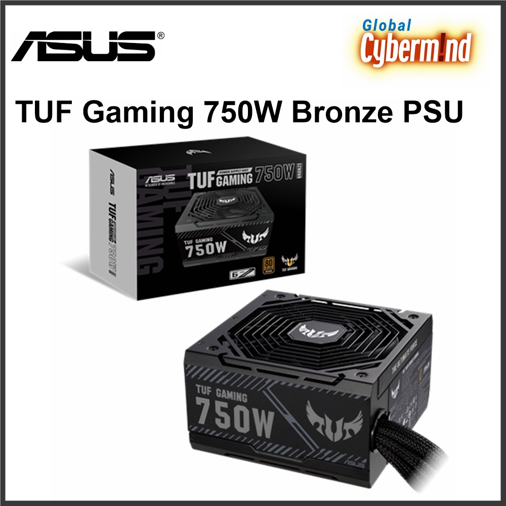 ASUS TUF Gaming 750W 80 PLUS Bronze Power Supply PSU TUF-GAMING-750B ...