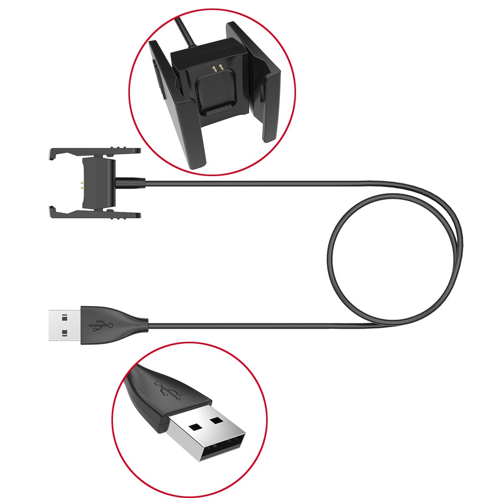 Fa USB Charging Cable Standard Charger Cable For Fitbit Charge 2
