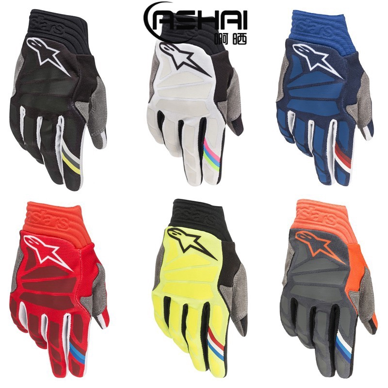 Ashai Alpinestars Gloves Full Finger Motorcycle Gloves Moto Racing Skiing Climbing Cycling Riding Sport Motocross Glove Shopee Singapore