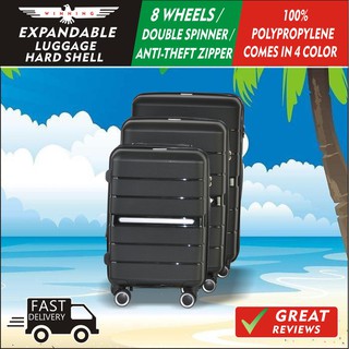 polypropylene luggage durability