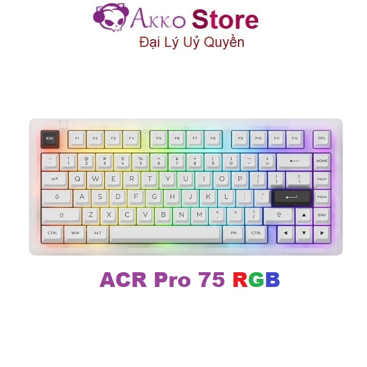Akko ACR Pro 75 Mechanical Keyboard (RGB / Hotswap / AKKO CS Crystal