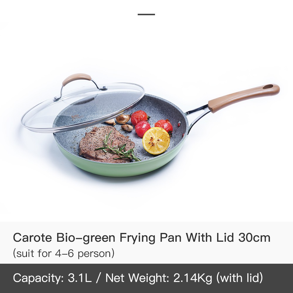 green frying pan