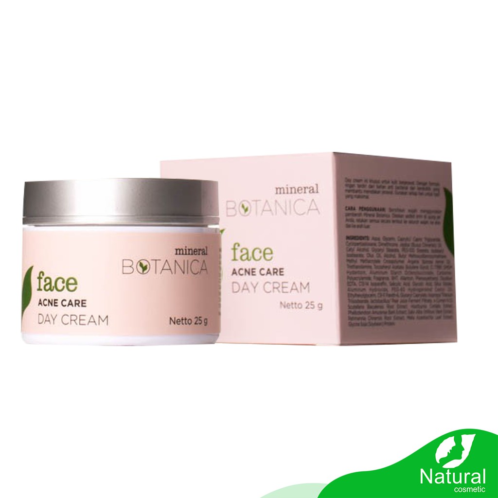 mineral botanica face acne care night cream