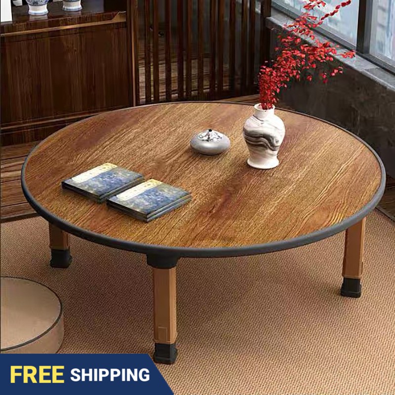 Korean Folding Table Dining Small, Round Foldable Table Singapore