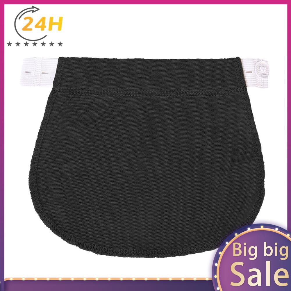 Image of Pregnant Belt Pregnancy Support Maternity Pregnancy Waistband Belt Elastic Waist Extender Pants #5