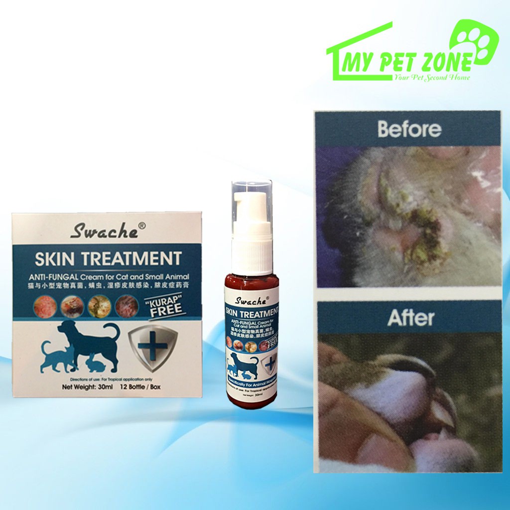 Swache Skin Treatment / AntiFungal Cream (Dog, Cat, Small Animal) 30ML