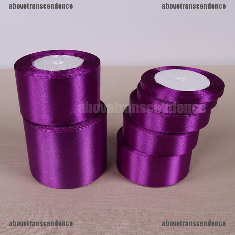 dark purple satin ribbon