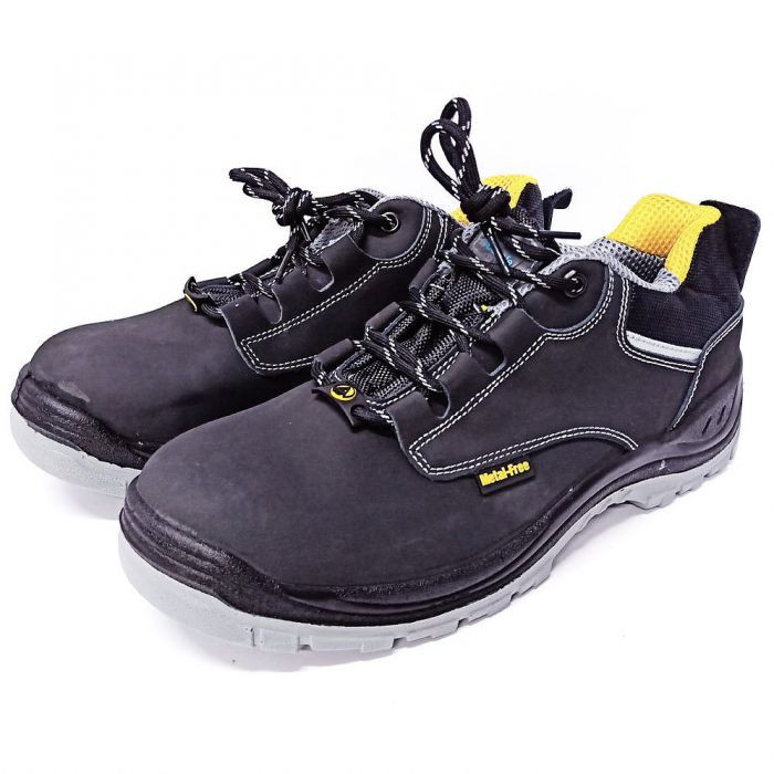 Ace Aurora S1 Work Shoes Leather Shoes with Steel Toe Cap Ladies Safety Shoes 