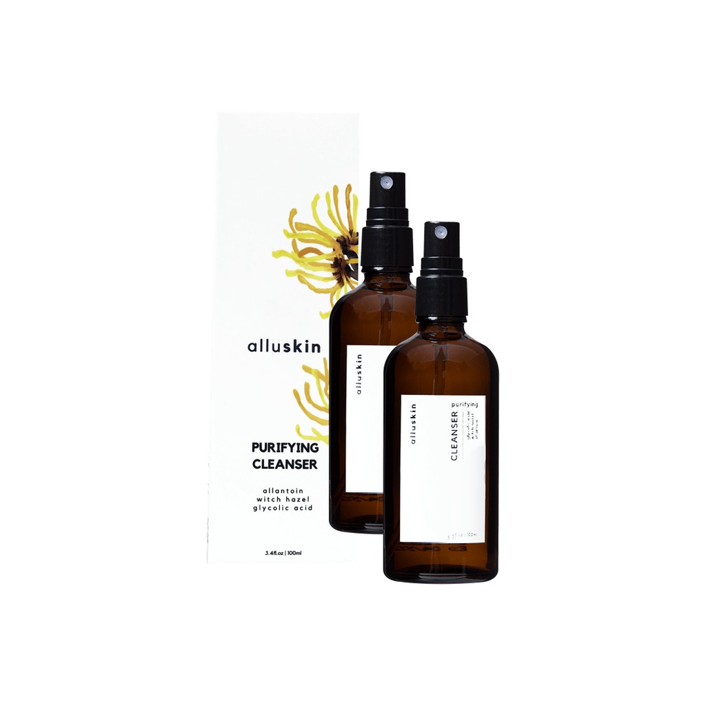 purifying cleanser with glycolic acid