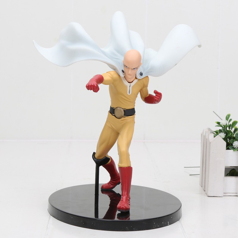 15cm Dxf One Punch Man Figure Saitama Sensei Pvc Action Figures Toys Shopee Singapore - saitama abs roblox