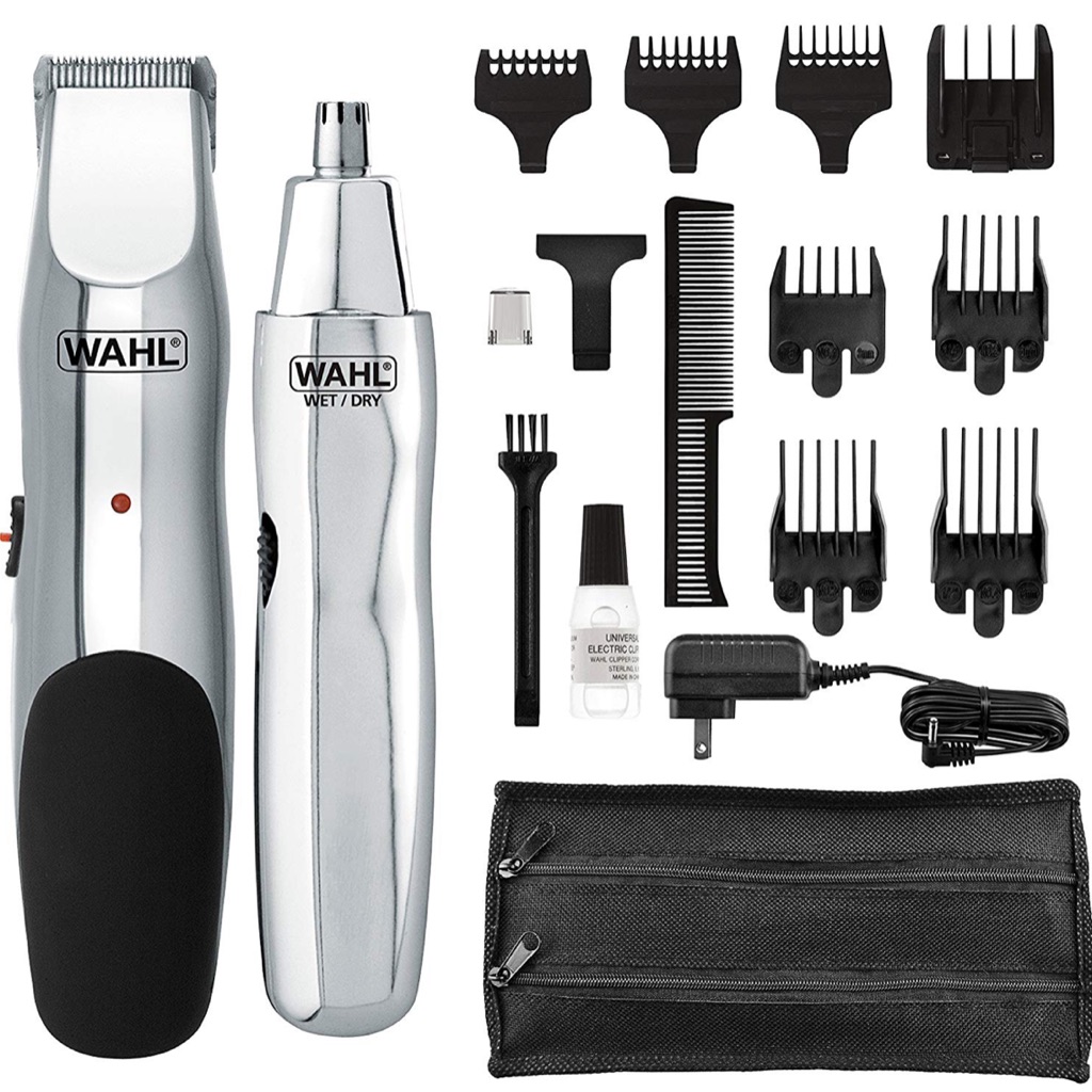 Wahl Groomsman Rechargeable Beard Trimmer Mustache Beard Nose