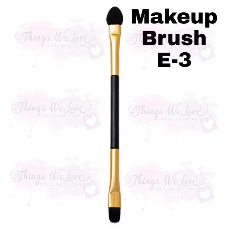 [SG SELLER] [FREE SHIPPING] Double Ended Eyeshadow Brush Makeup