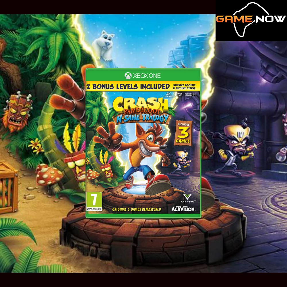 crash bandicoot n sane trilogy xbox one