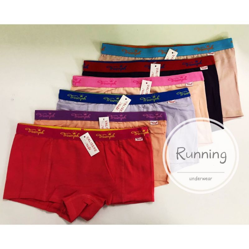 6PCS Women Comfortable Seamless Panty Like A Boxer Safety Lingerie Underwear
