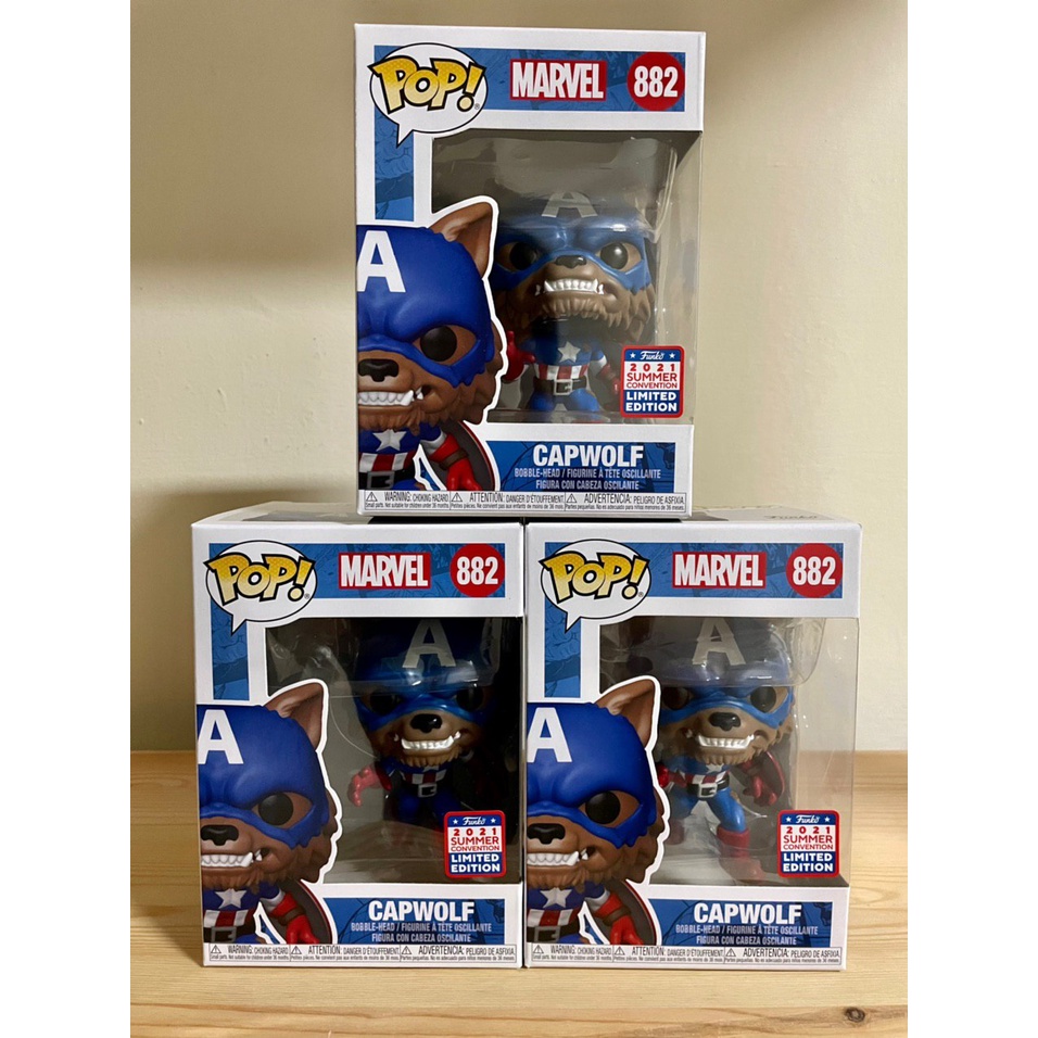 Marvel - Cap Wolf Funko Pop - Funkon 