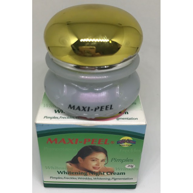 maxi peel night cream