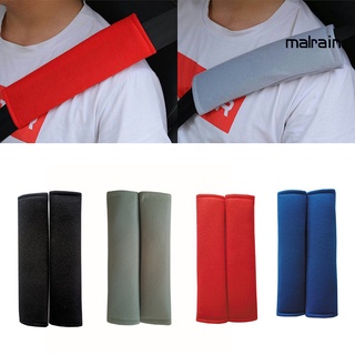 MR- 2Pcs Seat Belt Cushions Comfortable Hypoallergenic Cotton Seat Belt Shoulder Strap Covers for Seat Belt