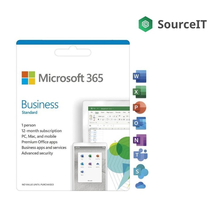 Microsoft 365 Business Standard 12 Months Subscription Full Packaged ...