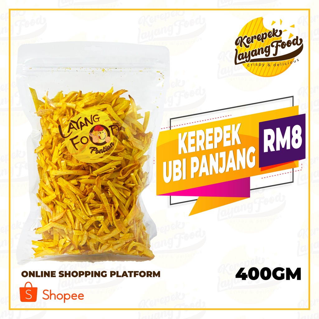 Long Ubi Kerepek Tapioca Sticks Shopee Singapore