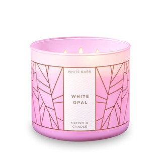 Bath & Body Works White Barn WHITE OPAL 3-Wick Candle | Shopee Singapore