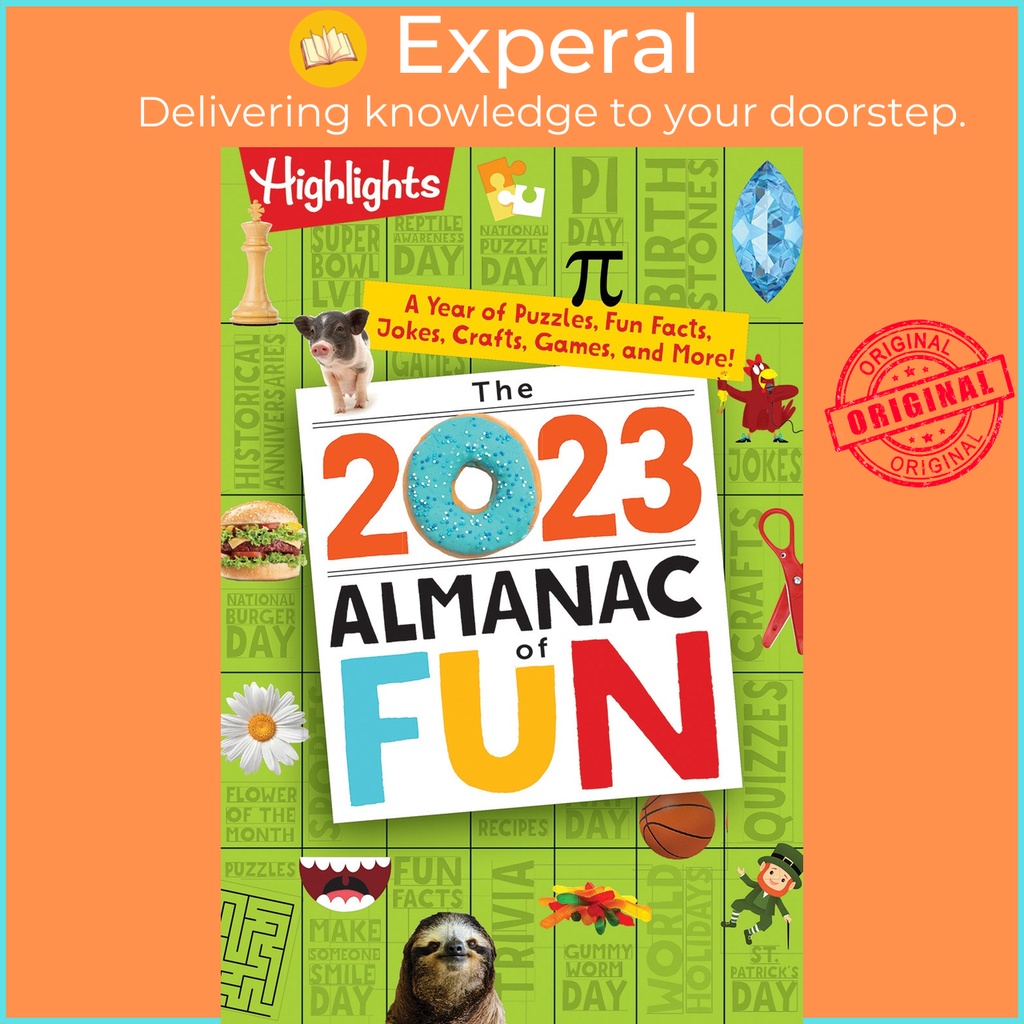 The 2023 Almanac of Fun A Year of Puzzles, Fun Facts, Jokes, Crafts