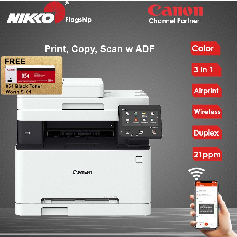 Настройка сканера canon mf643cdw