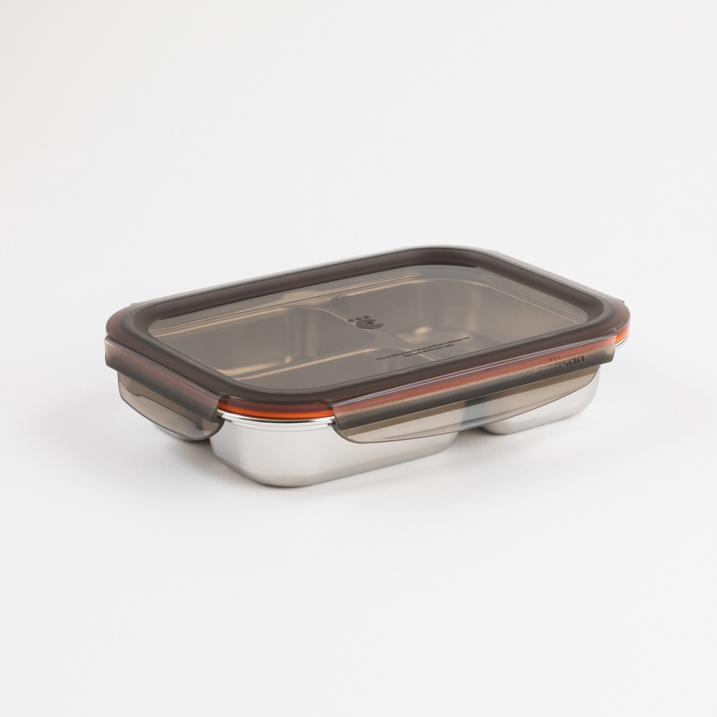 CUITISAN Partition Rect No 41 (900ml MICROWAVE SAFE stainless steel