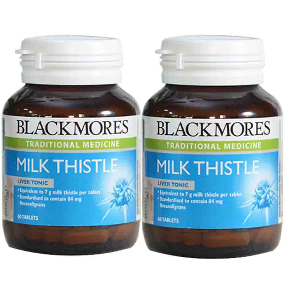 BLACKMORES MILK THISTLE 60 TABLETS X 2