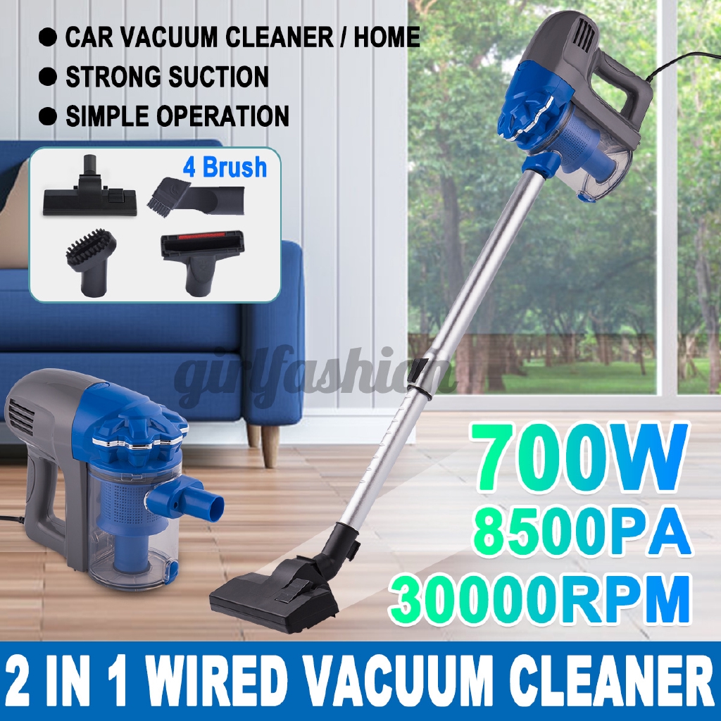 ♥NEW♥ Vacuum Cleaner Household Portable Dust Removal Handheld Vacuum Cleaner 700W Shopee Singapore