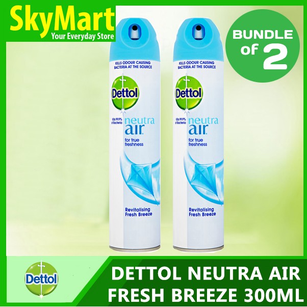 [Bundle of 2] Dettol Disinfectant Spray Neutra Air Fresh Breeze