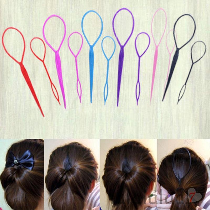 Magic Small Topsy Tail Hair Braid Ponytail Hair Accessory Maker Styling #2