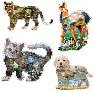 <<Local Stock>> Animals Puzzle / Puzzle / Jigsaw Puzzle / Puzzles / Standard Size Puzzle / Education toys