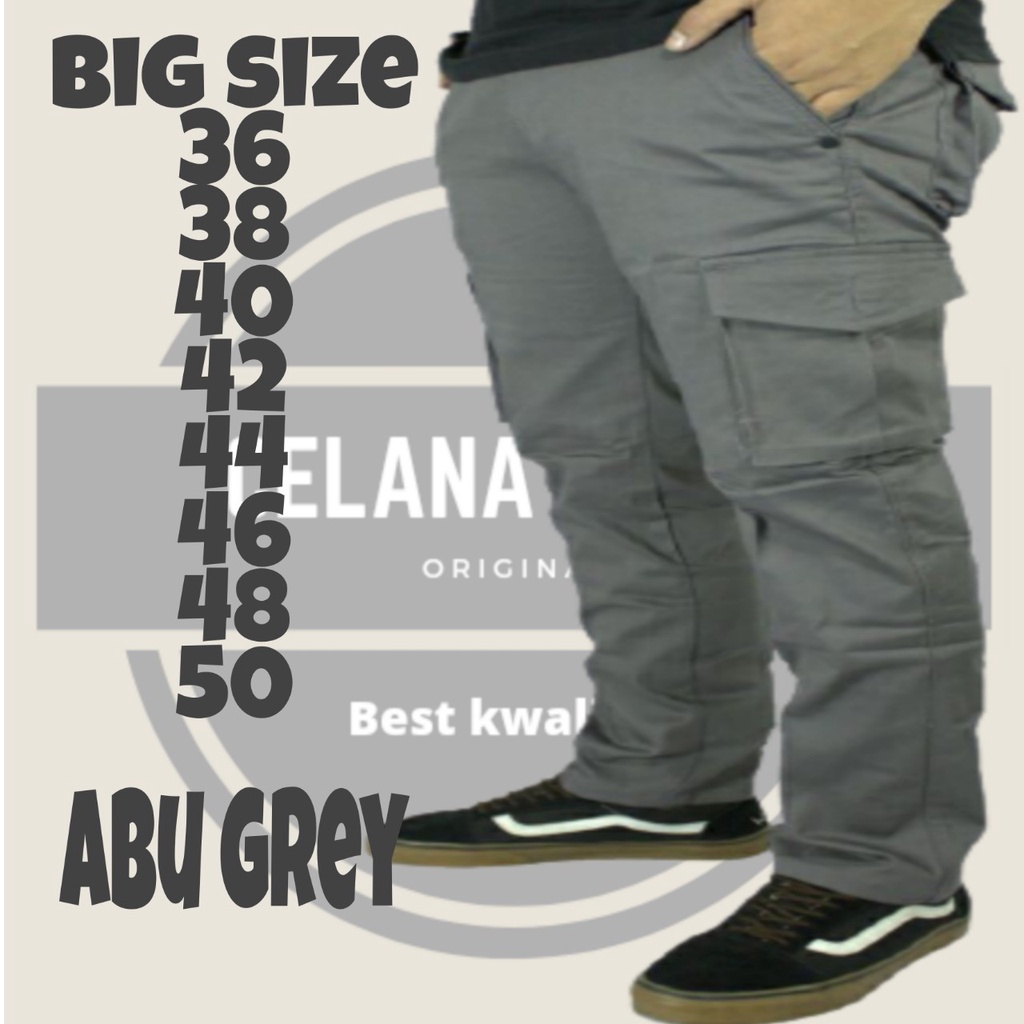 big men's cargo jeans