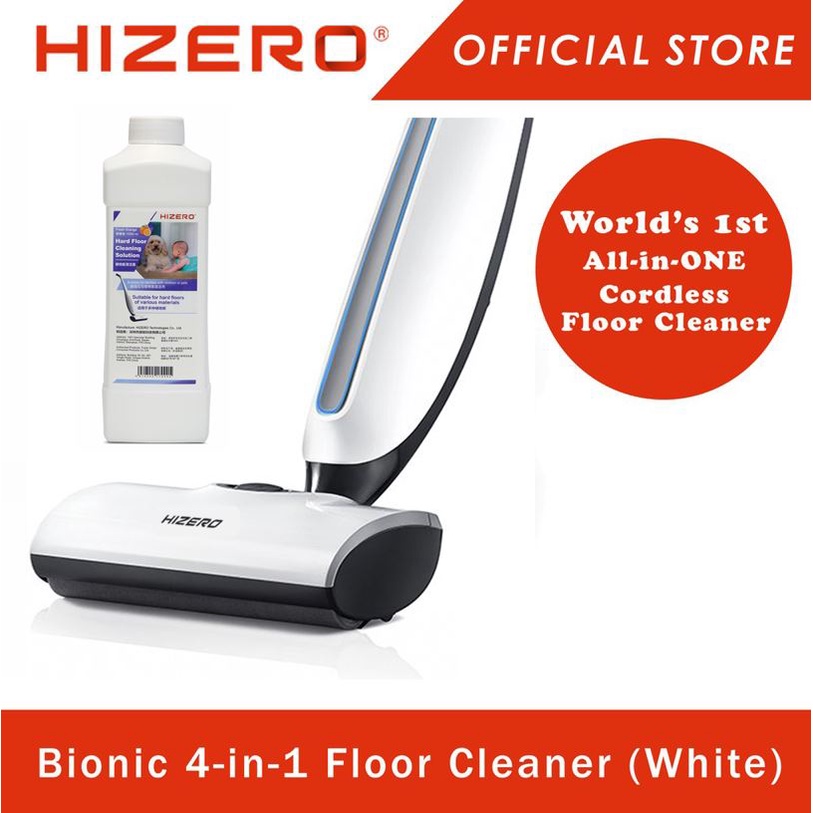 [Exclusive Bundle] HIZERO F803 Bionic Mop 4 in 1 Floor Cleaner + Hizero