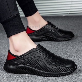 Big size 40-47 summer sandals men Water sports shoes crocks men Beach light waterproof sandals men casual shoes man