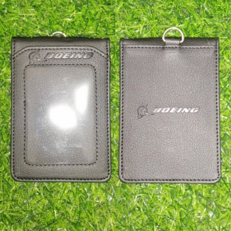 BOEING Black Staff Pass ID Holder Multicard | Shopee Singapore