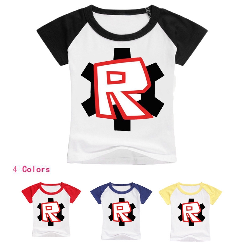 Roblox Raglan Short Sleeve T Shirt Half Sleeve Raglan Cartoon Summer T022 Shopee Singapore - roblox fat t shirt