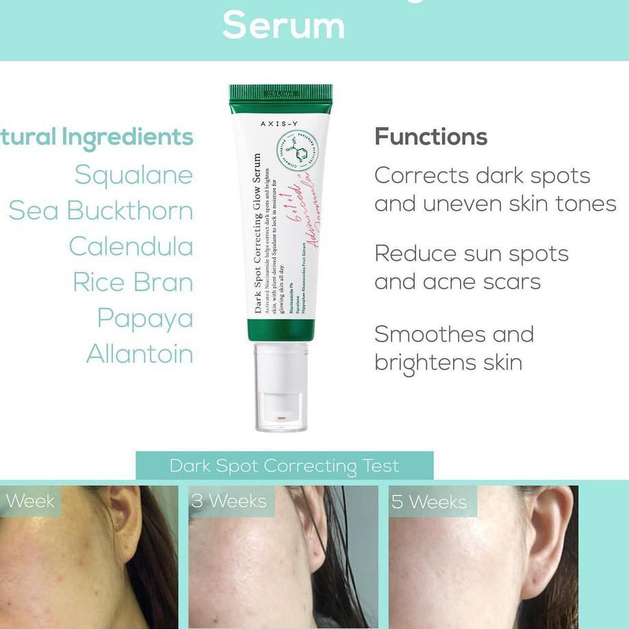 Share Full Axis Y Dark Spot Correcting Glow Serum 5 Ml 10 Ml Trial Size 5 Ml Shopee Singapore