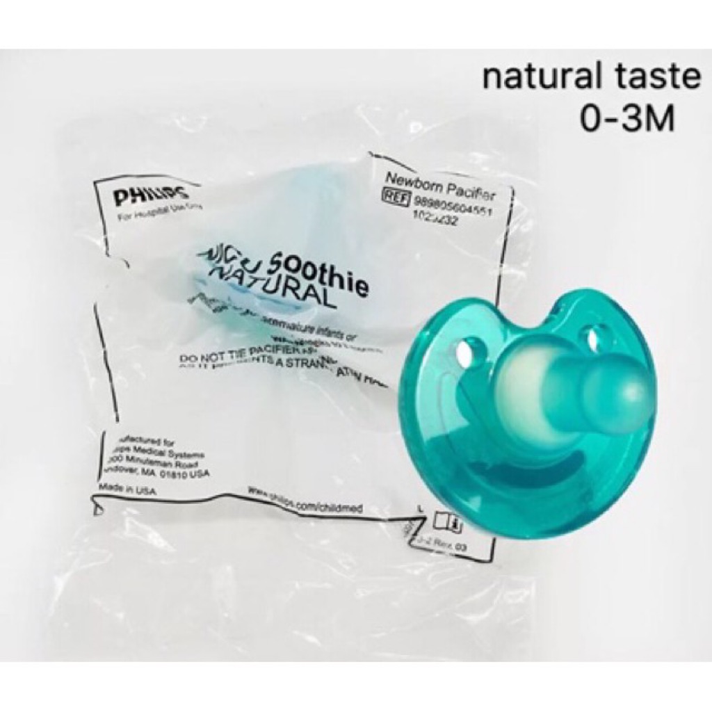 philips notched newborn soothie pacifier