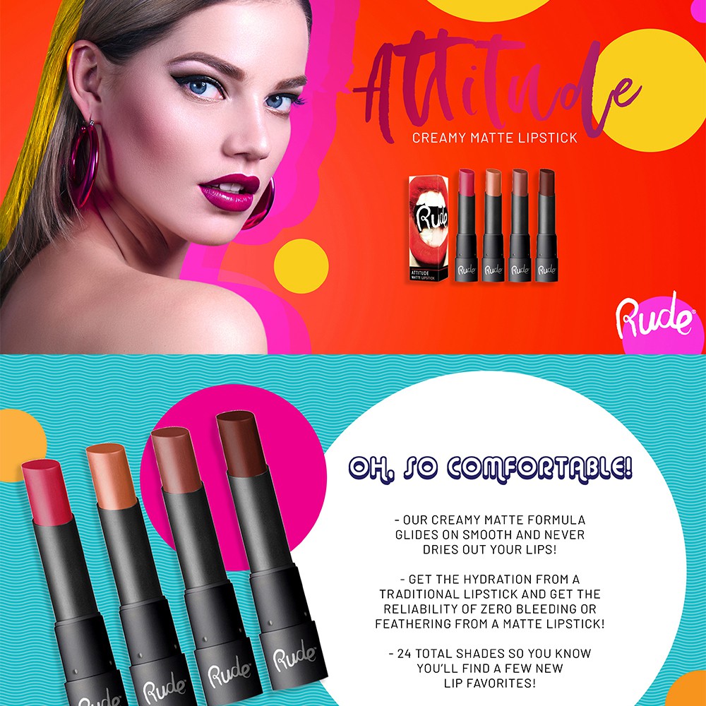 attitude matte lipstick