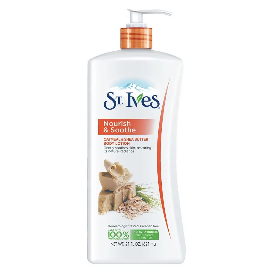 st ives oatmeal shea butter lotion