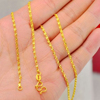 single pendant gold necklace