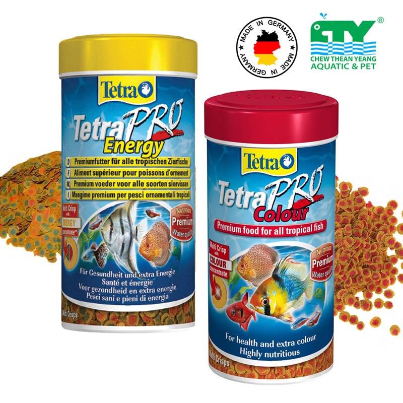 tetra colour fish food