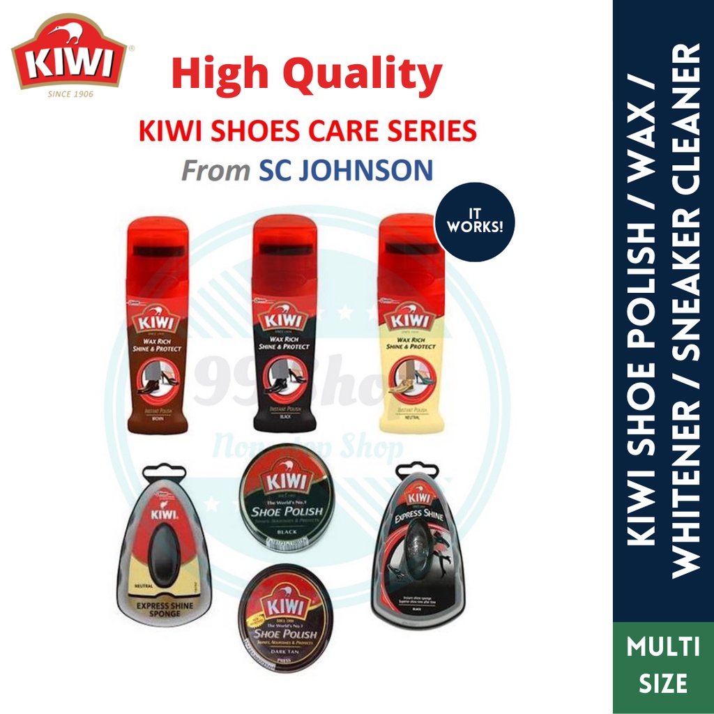 kiwi whitener cover and colour