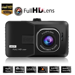 1080P HD 3.0” LCD Car DVR Dash Camera Video Recorder Night Vision G-sensor 1ODMT