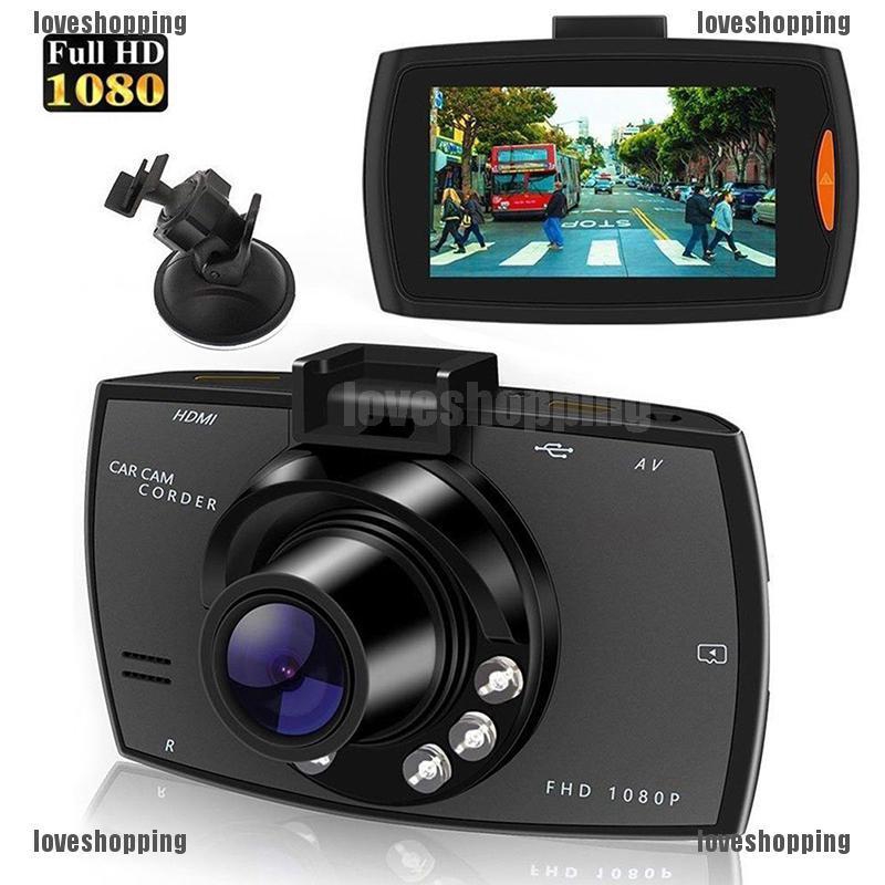 L 1080p Hd Car Dvr Dash Vehicle Camera Video Recorder Cam Night Vision G Sensor Shopee Singapore