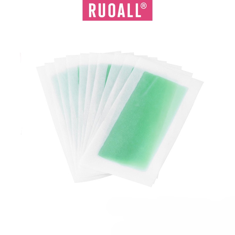 RUOALL 1PCS multicolor facial wax strips, readytouse depilatory wax